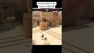 Самый красивый клатч в истории CS:GO | Best clatch in csgo history | #shorts