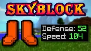 Solo Hypixel SkyBlock [29] Farmer boots are OVERPOWERED