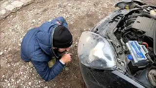 Форд Фиеста фары 1ч.