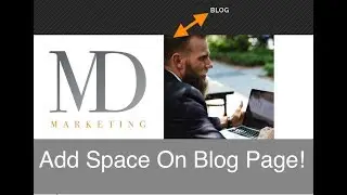 How to Add Space After the Blog Title Page and Post Pages in the Bridge Theme
