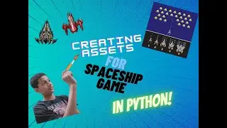 Space Invaders Game in Python PART 1 - Assets #gamedev #coding #gamedevelopment #python