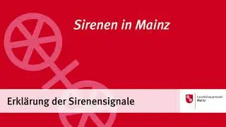 Erklärung der Sirenensignale