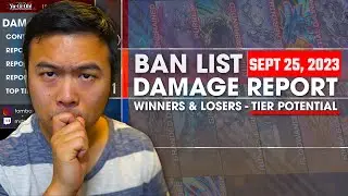 SEPT 25, 2023 Ban List Damage Report |Tier List Potential (Extra Large Edition)