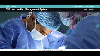 Child Vaccination Management System Flask Web Application || Final Year Project || Python Project ||