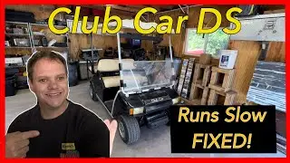 Club Car DS IQ Runs Slow? Quick Fix & Solution!