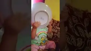 main ciluk ba pake piring 😂