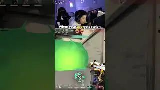 T3xture reacts to his Ace being stolen 😭 #vct #valorant