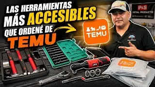 Las herramientas más accesibles por solo 150$ en Temu ¡No te lo pierdas!