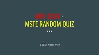 Nov 2024 - CELE - Random Quiz No. 1 #civilengineer #civilengineeringreview