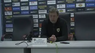 Пресс-конференция главных тренеров после матча Волга - Алания