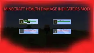 Minecraft 1.20.4 New Best Health Damage Indicators Mods