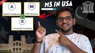 Most useful tools for shortlisting Universities | MS IN USA