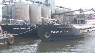 Волго-Балт 217 и214 у причала.Ростов на Дону.
