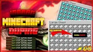 DUPING FOR 50$ FTOP!! / OWNER LOGS IN MID RECORDING! | MineCraft Duping #08