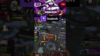 INNER ZUGZUG CAME OUT  | bualock on #Twitch #warrior #worldofwarcraft #dragonflight #fyp #shorts
