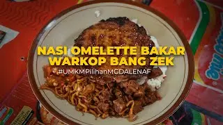 PELAYANAN UNIK, MAKANANNYA JG! OMELET DIBAKAR!?