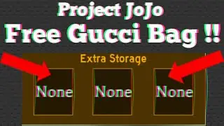 {Project Jojo} How To Get Free Gucci Bag !
