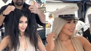 New hair colour + hair cut by MOUNIR hair transformation by |MOUNIR| Mounir hair colourist