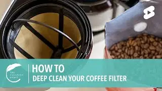 How to Deep Clean Your Coffee Filter #shorts