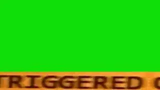 triggered video effect green screen