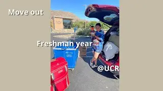 Move Out w me @ UCR  *freshman year*