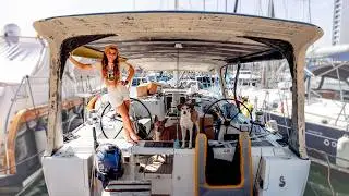 Our BOAT Caught FIRE + NATIONWIDE BLACKOUT = Most EPIC SOLAR UPGRADE EVER | EE 164