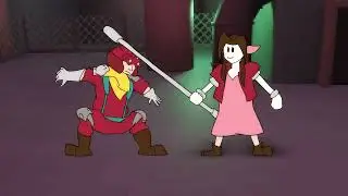 Aerith performs the bonk