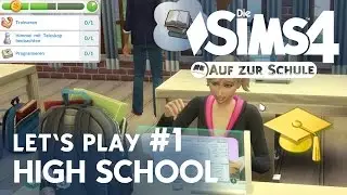 Let's Play The Sims 4 Off to School #1 | The First Day of School + Mod Introduction