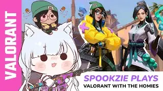 Spookzie Plays Valorant with Friends! | Swiftplay & Unrated Matches! | Jory Gets an Ace??