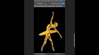 How to convert anything To gold statut in photoshop