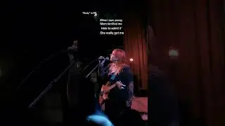 Playin this on tour hearted me a lil ❣️thanks for singing it with me #new #shorts #live #body #indie