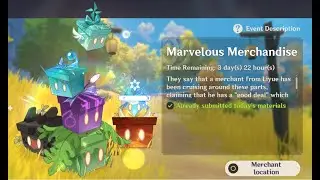 Genshin Impact - Marvelous Merchandise Day 4 (Stone Gate) NPC Liben Location