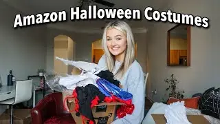 Amazon Halloween Costumes Try on Haul!!