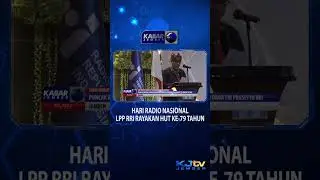 HARI RADIO NASIONAL, LPP RRI RAYAKAN HUT KE-79 TAHUN #shorts