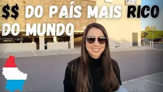 QUANTO Custa Comprar Comida No País Mais RICO Da EUROPA? Preços de Luxemburgo em 2023