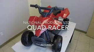 Ride-On Toy Quad Racer Assembly Guide