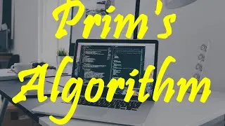 2.4 PRIM'S ALGORITHM-GREEDY APPROACH|PSEUDO CODE|EXAMPLE|(ALGORITHMS)