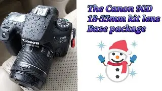 Canon 90D with Canon 18-55mm Kit Lens