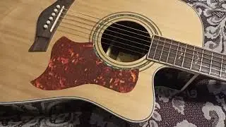 Taulor . Сравнение звука после замены заводских ладов на лады из колокольной бронзы .