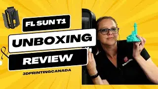 UNBOXING AND REVIEWING THE NEW FLSUN T1 3D PRINTER