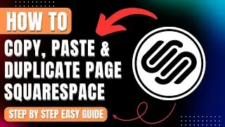 How to Copy and Paste Text & Duplicate Page in Squarespace, Fix Not Showing Error 2026