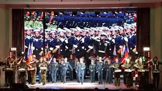 ШОУ БАРАБАНЩИЦ, КАДЕТЫ, ЮНАРМЕЙЦЫ - ДЕНЬ ЗАЩИТНИКА ОТЕЧЕСТВА - "ДА" 2024г.