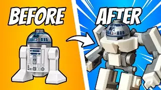 I Upgraded LEGO STAR WARS Astromech Droids!