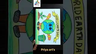 world earth day 2025 | earth day poster | earth day activity ideas | earth day project ideas | earth