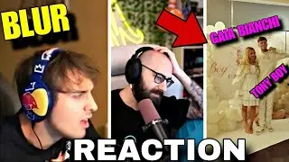 BLUR REACTION AL GENDER REVEAL DEL FIGLIO DI GAIA BIANCHI