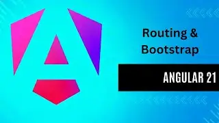 Angular 21 Routing Tutorial | Bootstrap Navbar & NotFound Page for Beginners