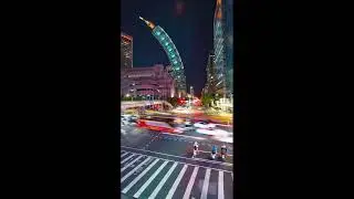 tower dance at night 🌃