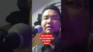 Microphone mempengaruhi karakter suara