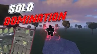 Solo Grass Map Domination -Apocalypse Rising 2 (ROBLOX)