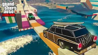 PARKOUR FUNNY MULTI CAR ! GTA 5